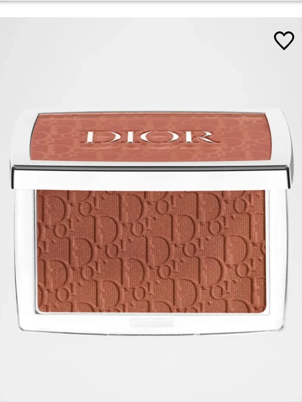 Dior Rosy Glow Color-Reviving Powder Blush 0.15 oz # 062 Bronzed glow new No box